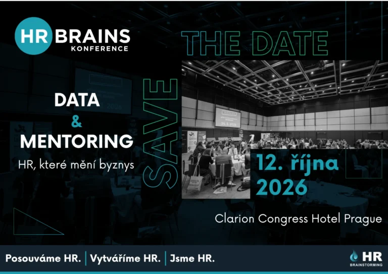 HR BRAINS 2026: Největší mentoringová konference pro HR v&nbsp;Česku propojí data a&nbsp;mentoring